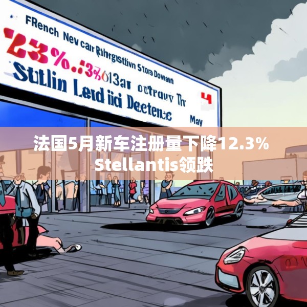 法国5月新车注册量下降12.3% Stellantis领跌