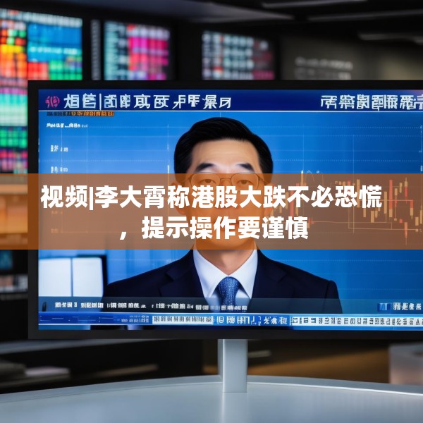 视频|李大霄称港股大跌不必恐慌，提示操作要谨慎