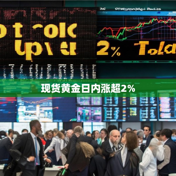 现货黄金日内涨超2%
