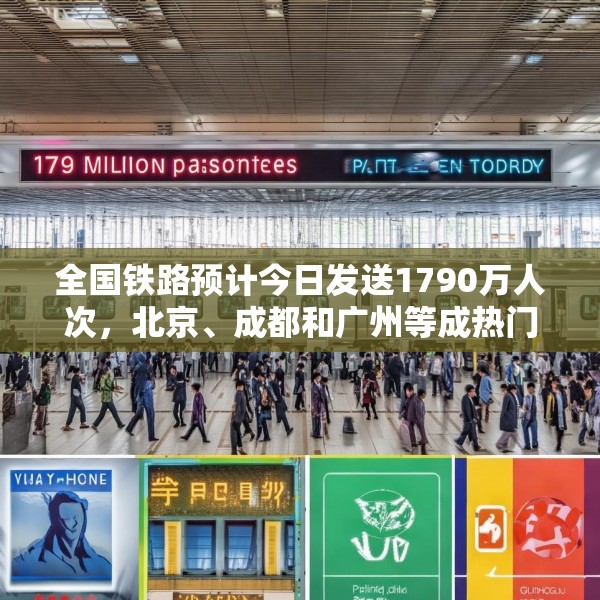 全国铁路预计今日发送1790万人次，北京、成都和广州等成热门出发城市