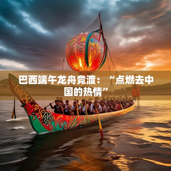 巴西端午龙舟竞渡：“点燃去中国的热情”