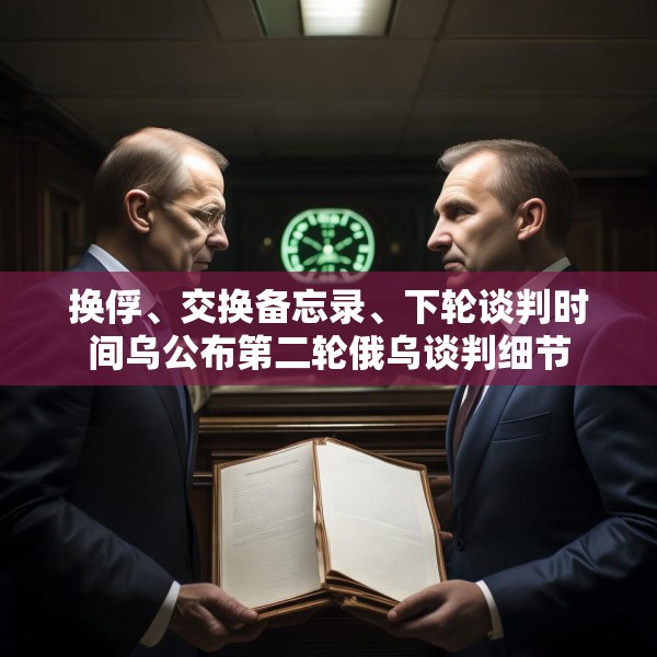 换俘、交换备忘录、下轮谈判时间乌公布第二轮俄乌谈判细节