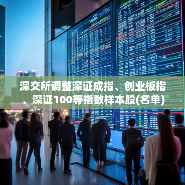 深交所调整深证成指、创业板指、深证100等指数样本股(名单)