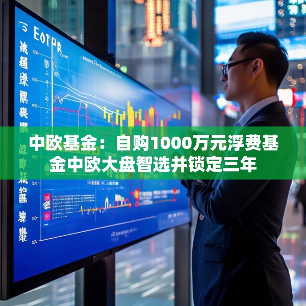 中欧基金：自购1000万元浮费基金中欧大盘智选并锁定三年
