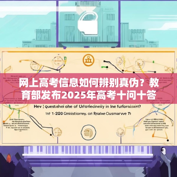 网上高考信息如何辨别真伪？教育部发布2025年高考十问十答