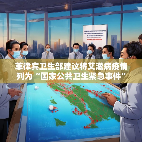 菲律宾卫生部建议将艾滋病疫情列为“国家公共卫生紧急事件”