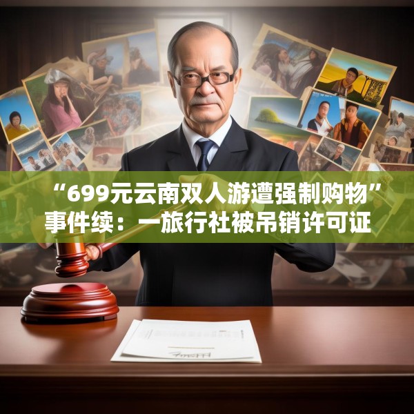 “699元云南双人游遭强制购物”事件续：一旅行社被吊销许可证