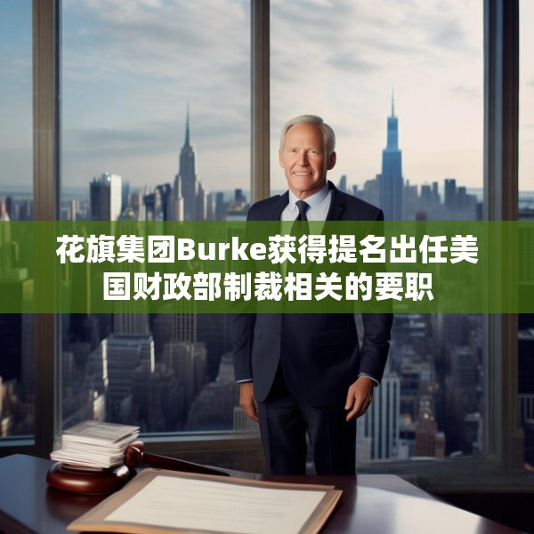 花旗集团Burke获得提名出任美国财政部制裁相关的要职