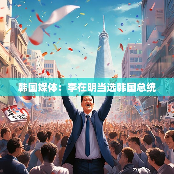韩国媒体：李在明当选韩国总统