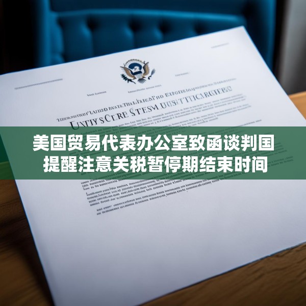 美国贸易代表办公室致函谈判国 提醒注意关税暂停期结束时间