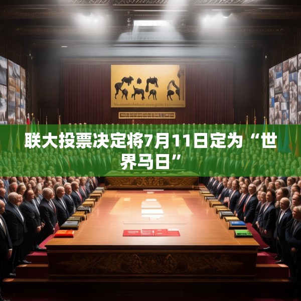 联大投票决定将7月11日定为“世界马日”