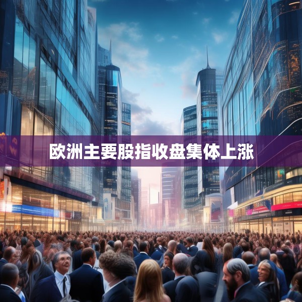 欧洲主要股指收盘集体上涨