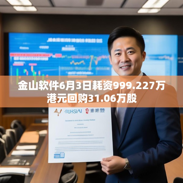 金山软件6月3日耗资999.227万港元回购31.06万股