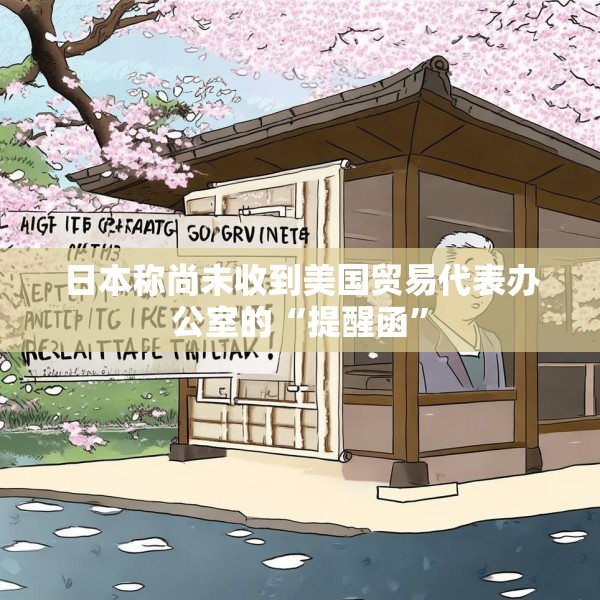 日本称尚未收到美国贸易代表办公室的“提醒函”