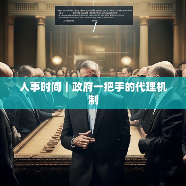 人事时间｜政府一把手的代理机制