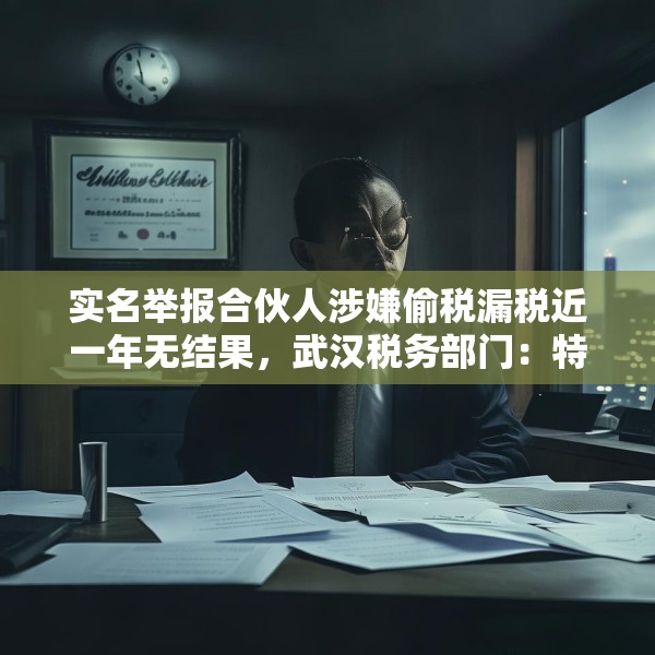 实名举报合伙人涉嫌偷税漏税近一年无结果，武汉税务部门：特殊情况检查可延期