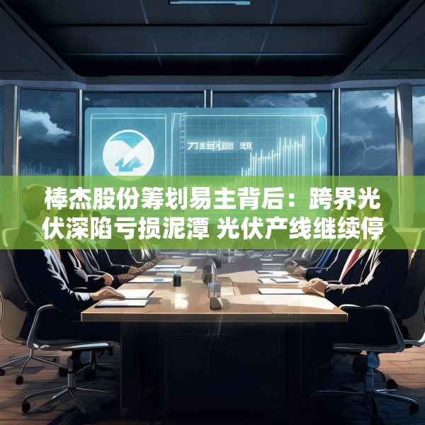 棒杰股份筹划易主背后：跨界光伏深陷亏损泥潭 光伏产线继续停产