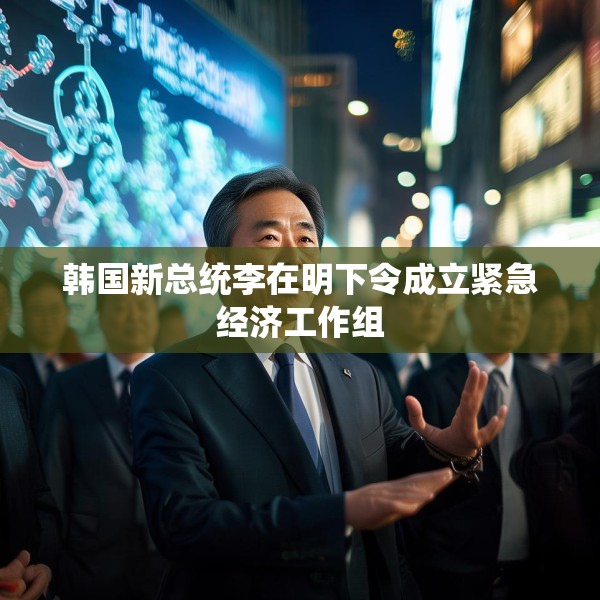 韩国新总统李在明下令成立紧急经济工作组