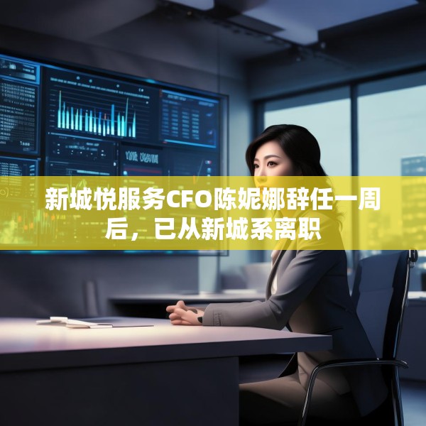 新城悦服务CFO陈妮娜辞任一周后，已从新城系离职