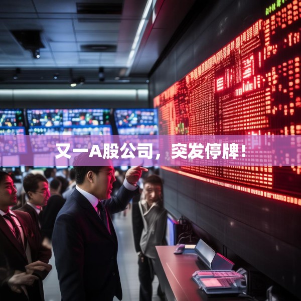 又一A股公司，突发停牌！