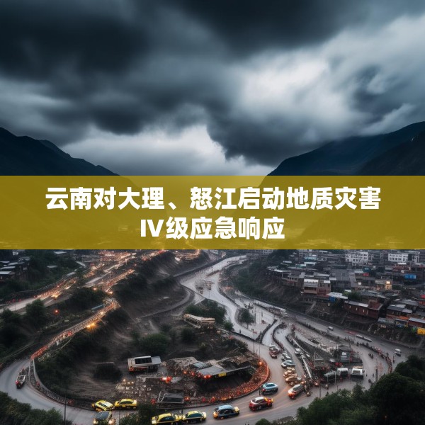 云南对大理、怒江启动地质灾害Ⅳ级应急响应