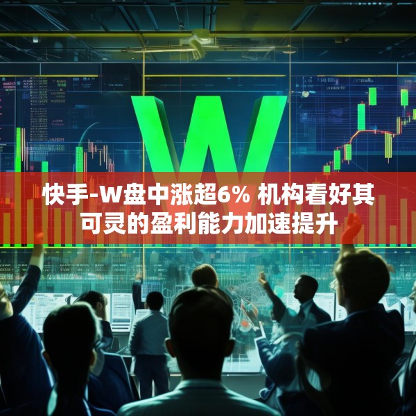 快手-W盘中涨超6% 机构看好其可灵的盈利能力加速提升