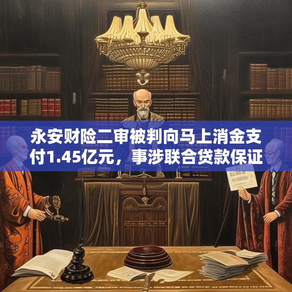 永安财险二审被判向马上消金支付1.45亿元，事涉联合贷款保证保险业务