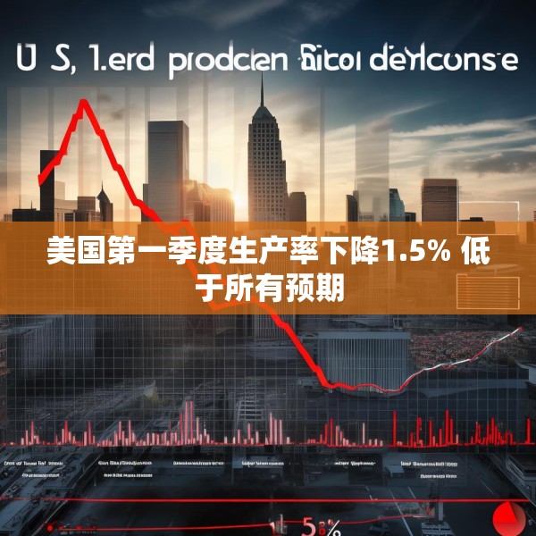 美国第一季度生产率下降1.5% 低于所有预期