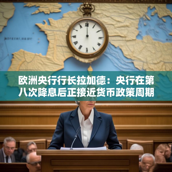 欧洲央行行长拉加德：央行在第八次降息后正接近货币政策周期尾声