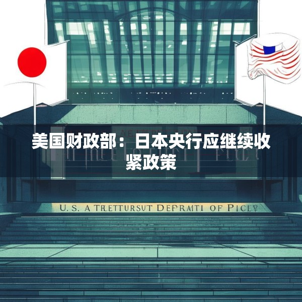 美国财政部：日本央行应继续收紧政策