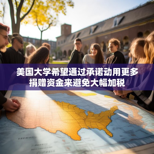 美国大学希望通过承诺动用更多捐赠资金来避免大幅加税