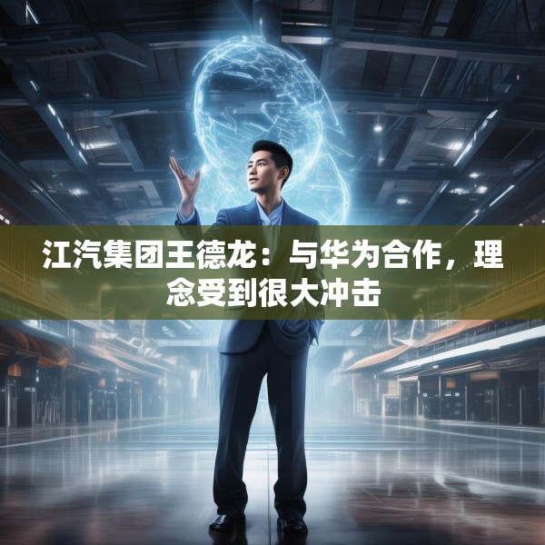 江汽集团王德龙：与华为合作，理念受到很大冲击