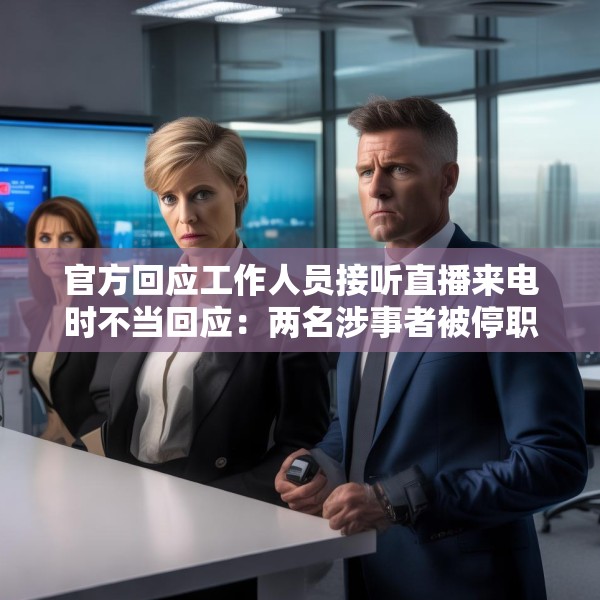 官方回应工作人员接听直播来电时不当回应：两名涉事者被停职