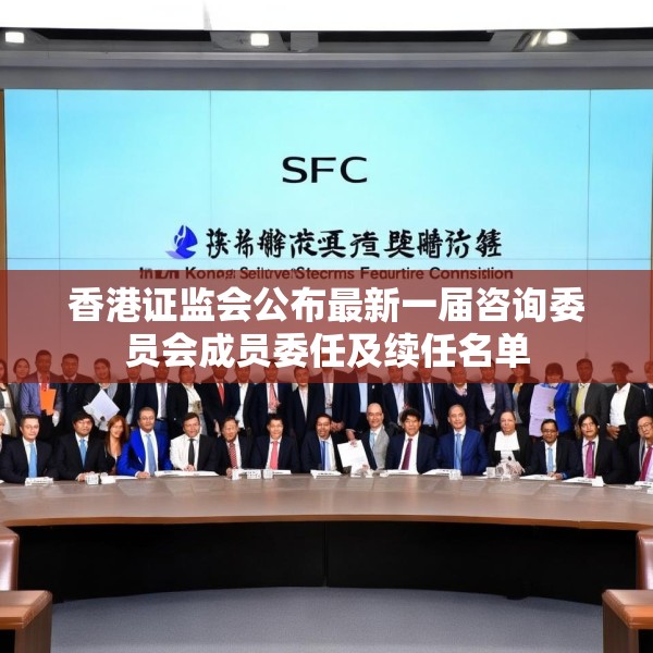 香港证监会公布最新一届咨询委员会成员委任及续任名单