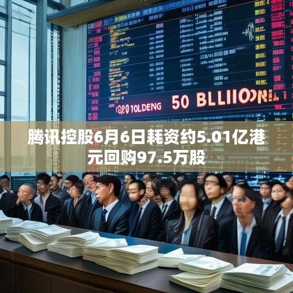 腾讯控股6月6日耗资约5.01亿港元回购97.5万股