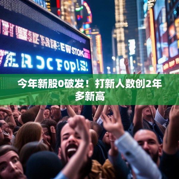 今年新股0破发！打新人数创2年多新高