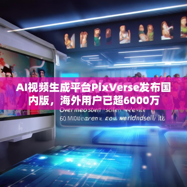 AI视频生成平台PixVerse发布国内版，海外用户已超6000万