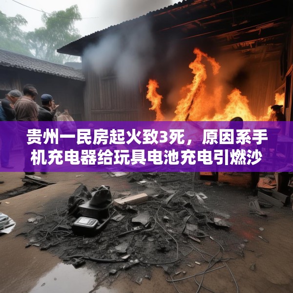 贵州一民房起火致3死，原因系手机充电器给玩具电池充电引燃沙发