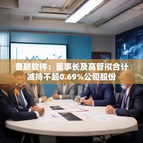 普联软件：董事长及高管拟合计减持不超0.69%公司股份