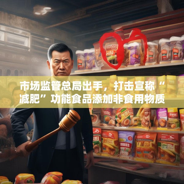 市场监管总局出手，打击宣称“减肥”功能食品添加非食用物质违法行为