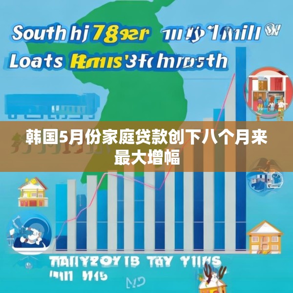 韩国5月份家庭贷款创下八个月来最大增幅