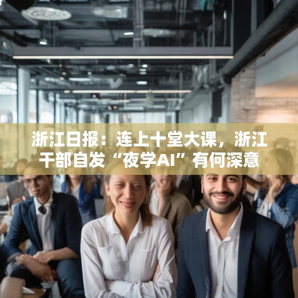 浙江日报：连上十堂大课，浙江干部自发“夜学AI”有何深意
