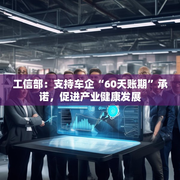工信部：支持车企“60天账期”承诺，促进产业健康发展