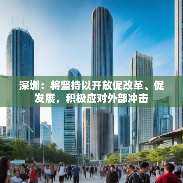 深圳：将坚持以开放促改革、促发展，积极应对外部冲击