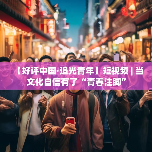 【好评中国·追光青年】短视频 | 当文化自信有了“青春注脚”