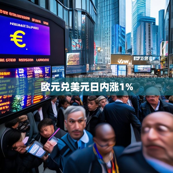 欧元兑美元日内涨1%