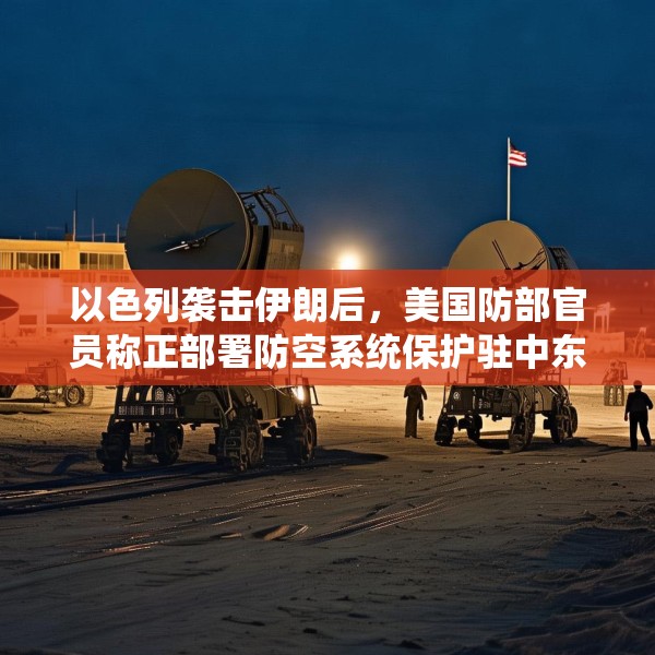 以色列袭击伊朗后，美国防部官员称正部署防空系统保护驻中东美军