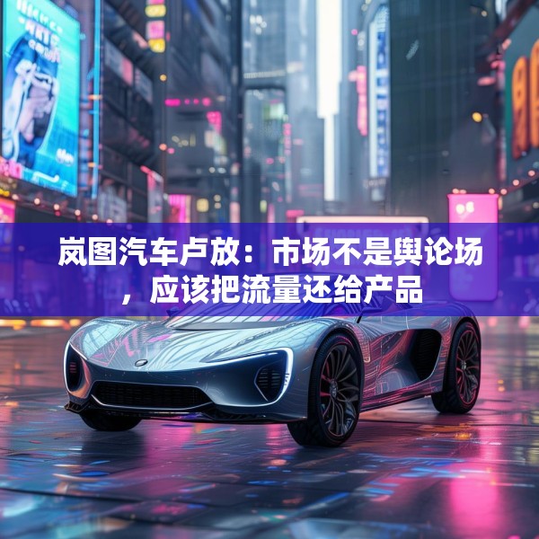 岚图汽车卢放：市场不是舆论场，应该把流量还给产品