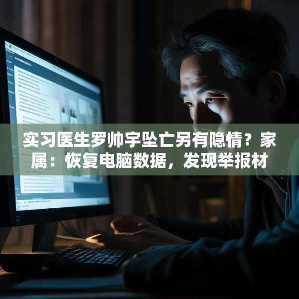 实习医生罗帅宇坠亡另有隐情？家属：恢复电脑数据，发现举报材料