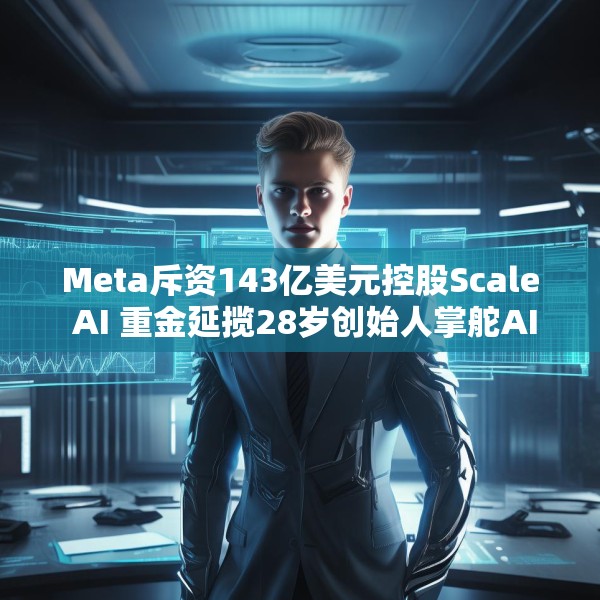 Meta斥资143亿美元控股Scale AI 重金延揽28岁创始人掌舵AI超级计划